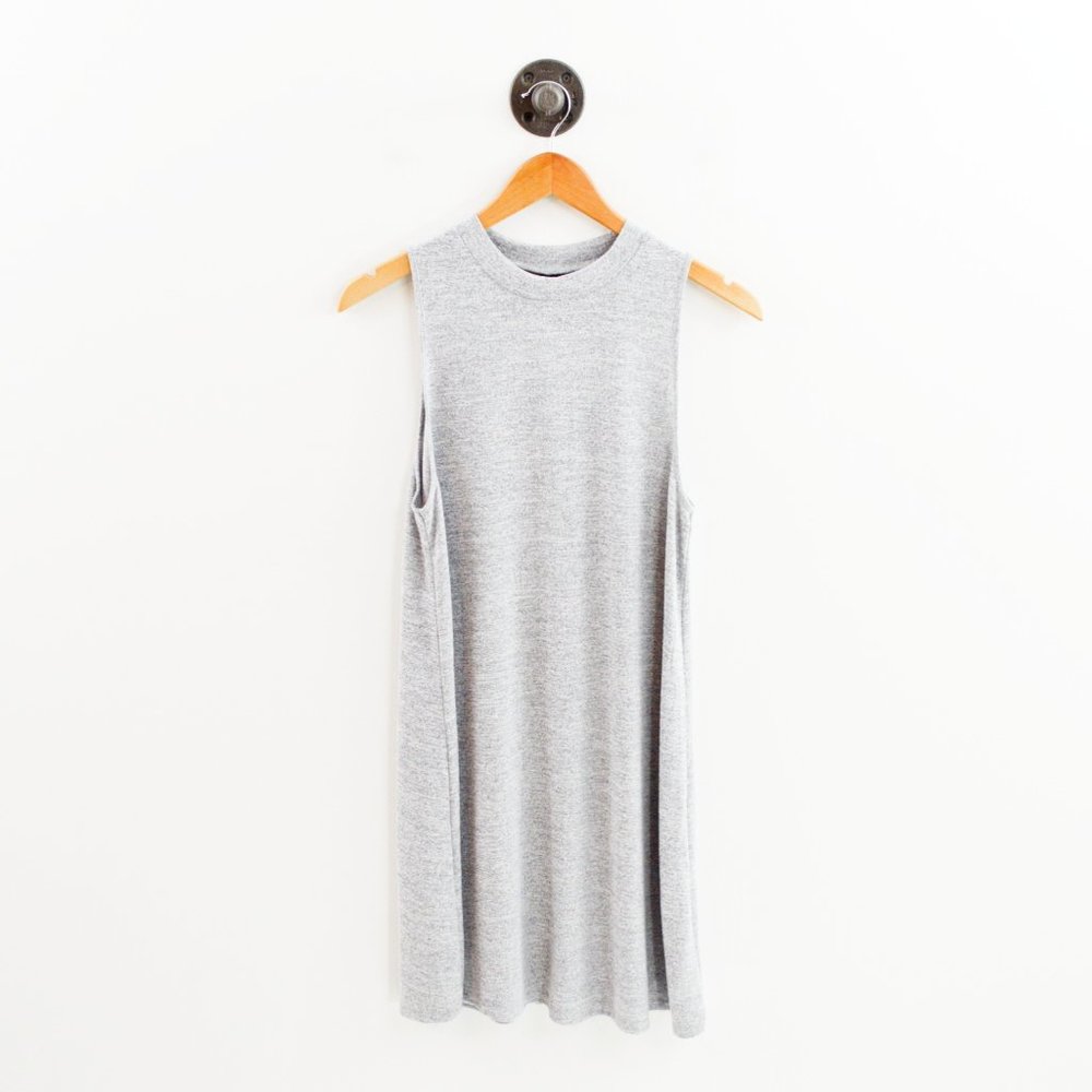 Gently Fawn Mock Neck Dress #123-1777